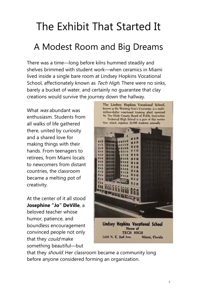 Early Beginnings page 3